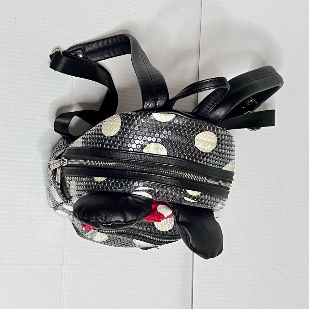Disney Loungefly Sequin Mouse Backpack - image 4